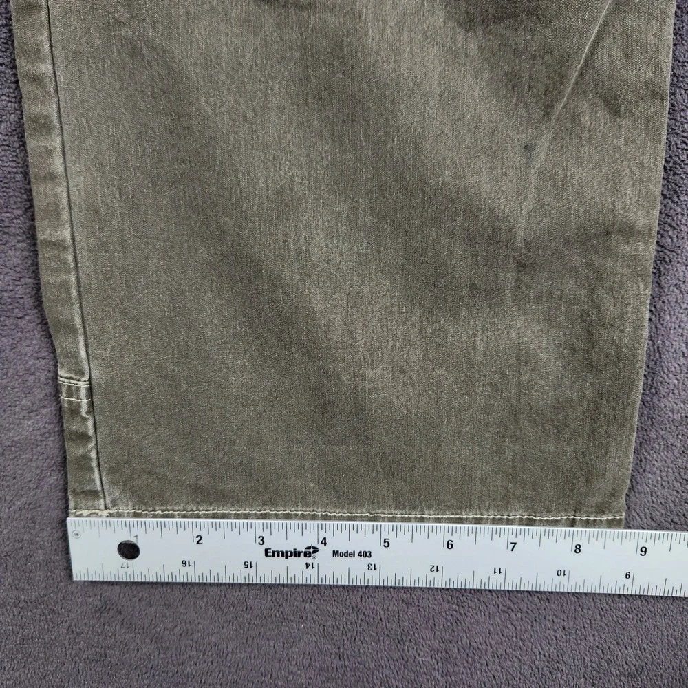 Kuhl Revolvr Pants Mens 32x34 Khaki Green Utility Cargo Stretch Hiking Workwear